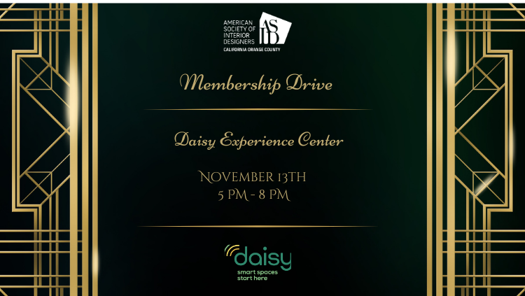 ASID OC Membership Drive at Daisy