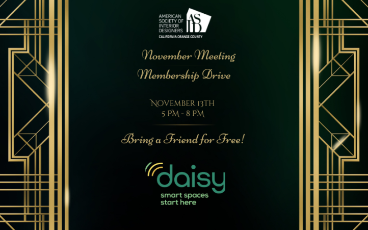 ASID OC Membership Drive at Daisy